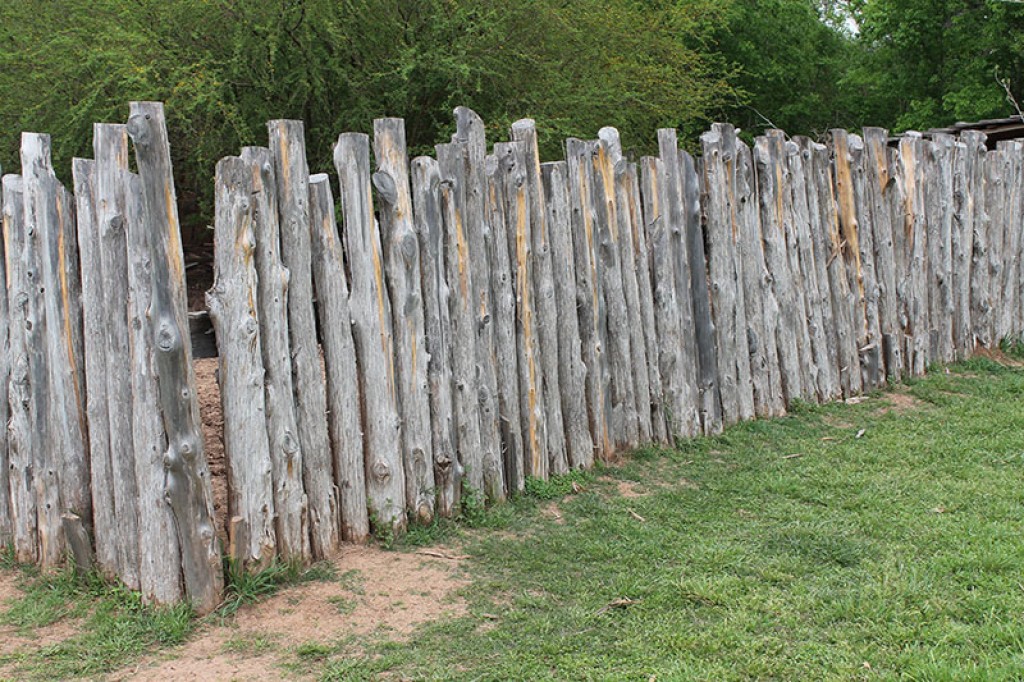 Notre clôture en bois facile à faire et pas chère - Déconome