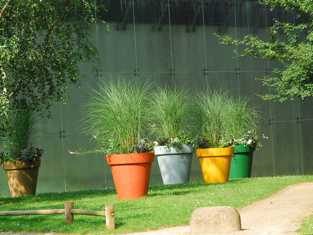 Pots de jardin colorés ©melina1965-Flickr (Creative Commons)