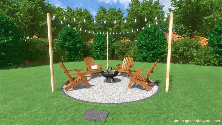 Brasero Rond En Acier Corten CEVENOL POOL - Cuve Simple, Pour Jardin Et Terrasse, Ambiance Chaleureuse