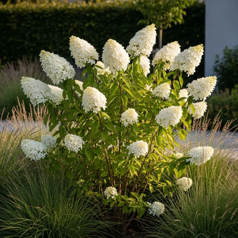 Panicules aérées de ‘Great Star Le Vasterival’ aux bractées étoilées