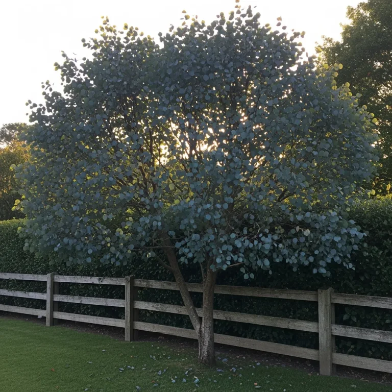 Feuillage bleuté d’eucalyptus formant un écran élevé