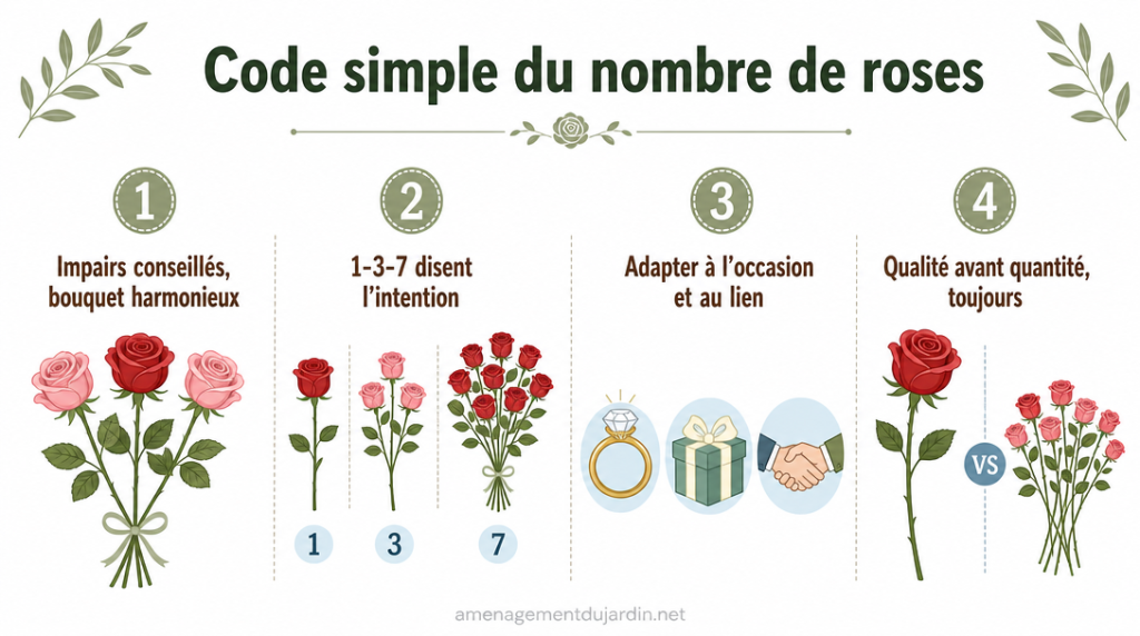 Infographie expliquant nombres impairs et paliers 1, 3, 7, 15, 24