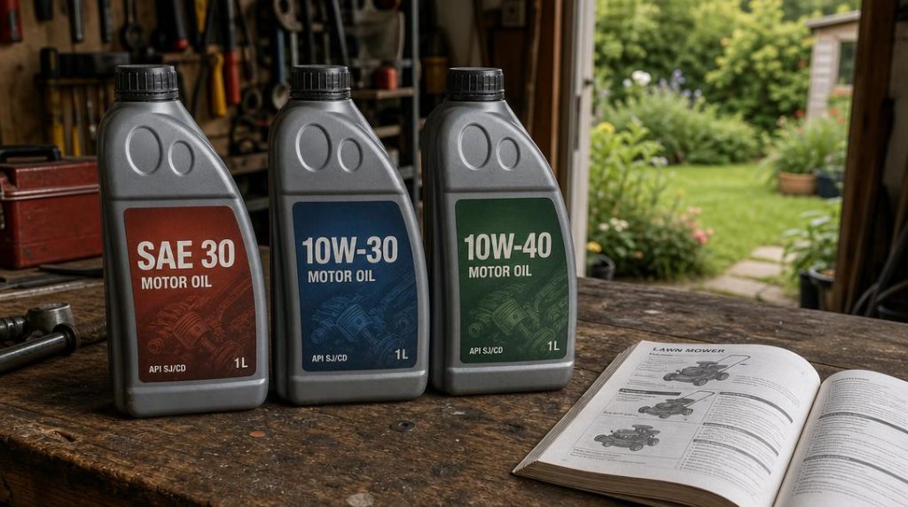 Bidons SAE 30, 10W-30 et 10W-40